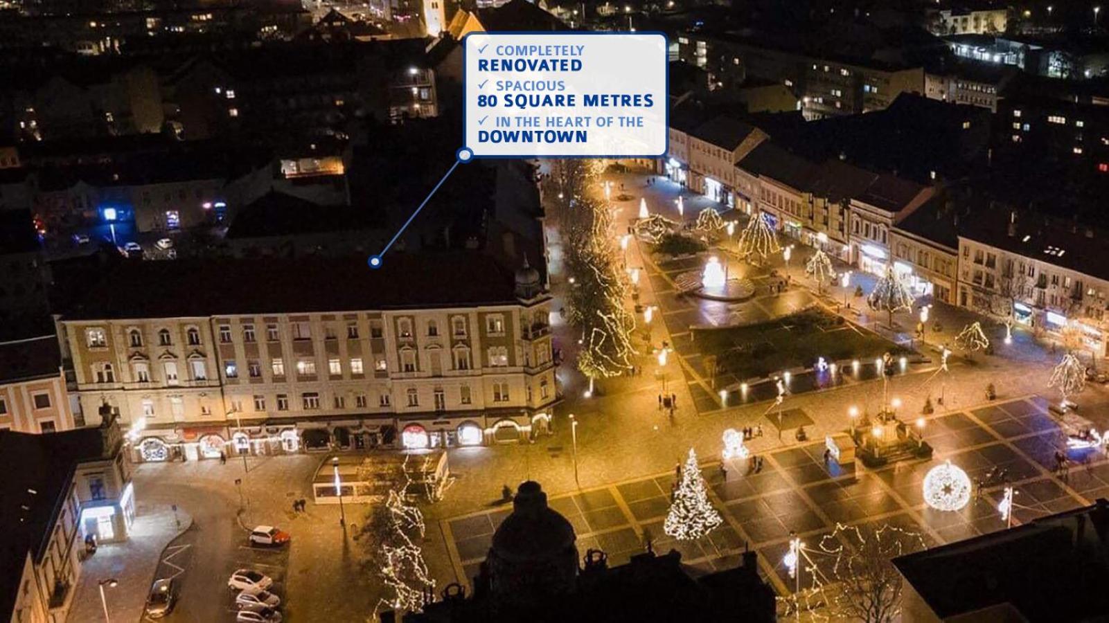 Square 16 Apartman - Absolutely Central Location With Self Check In Szombathely Zewnętrze zdjęcie